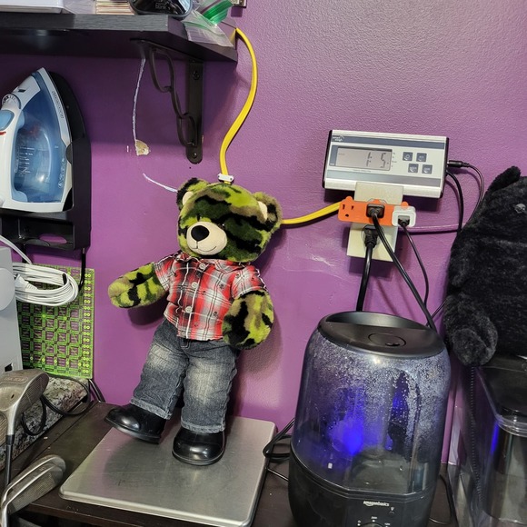 Build a Bear Workshop 16" Jungle Camouflage Plush Teddy Bear stuffed animal toy - Picture 9 of 9